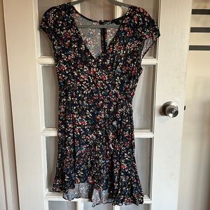 J.crew floral wrap dress